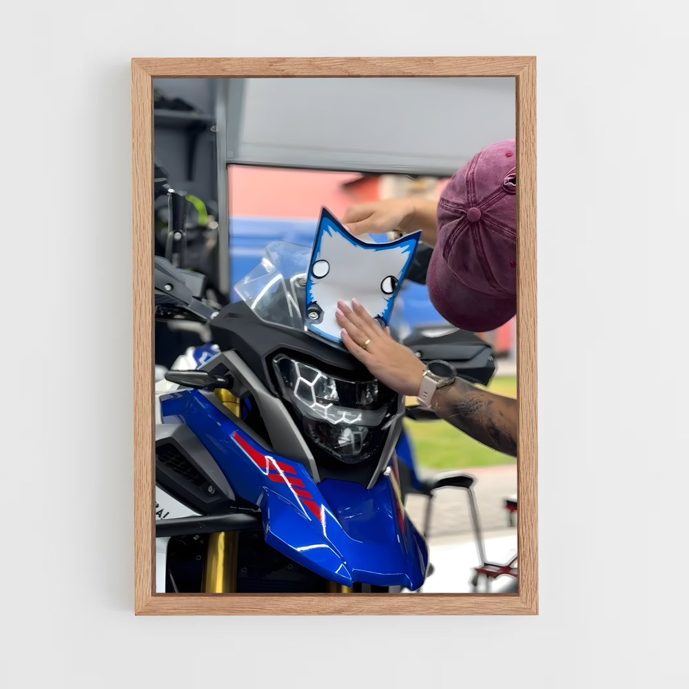 Poster Garage Spirit – affiche BMW Motorrad (vue 4)